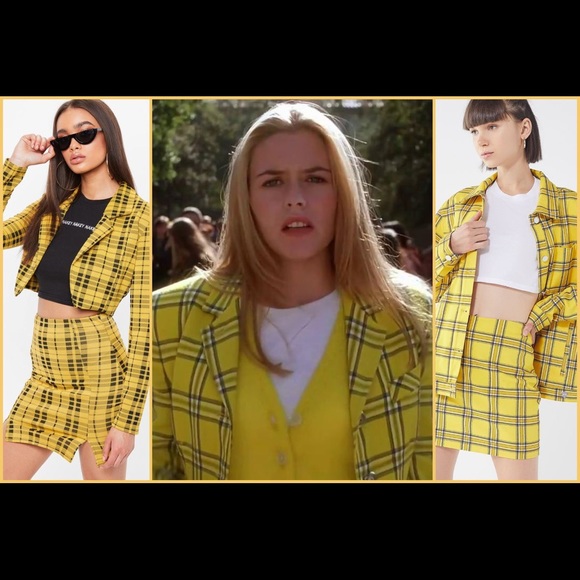 F21 plaid yellow Skirt Size Small - Picture 10 of 10